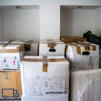 Empilement de cartons